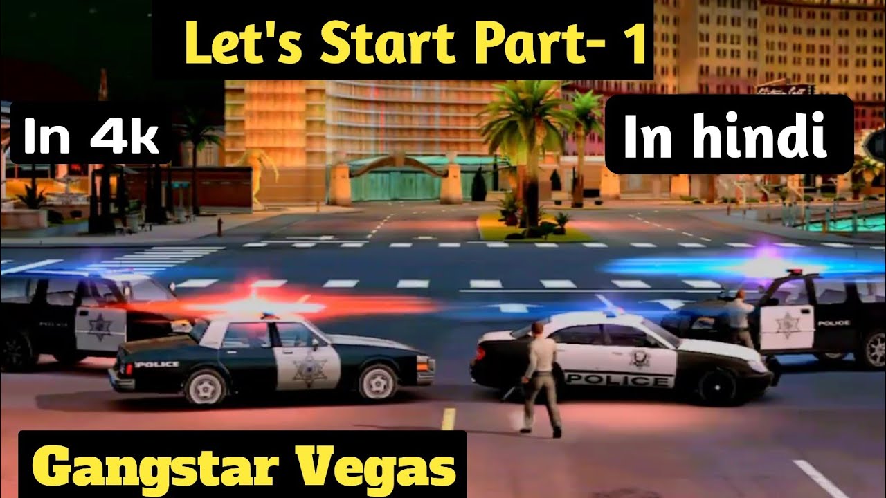 Gangstar Vegas - android gameplay walkthrough - hindi- part-1।Best open world game for Android।2021।