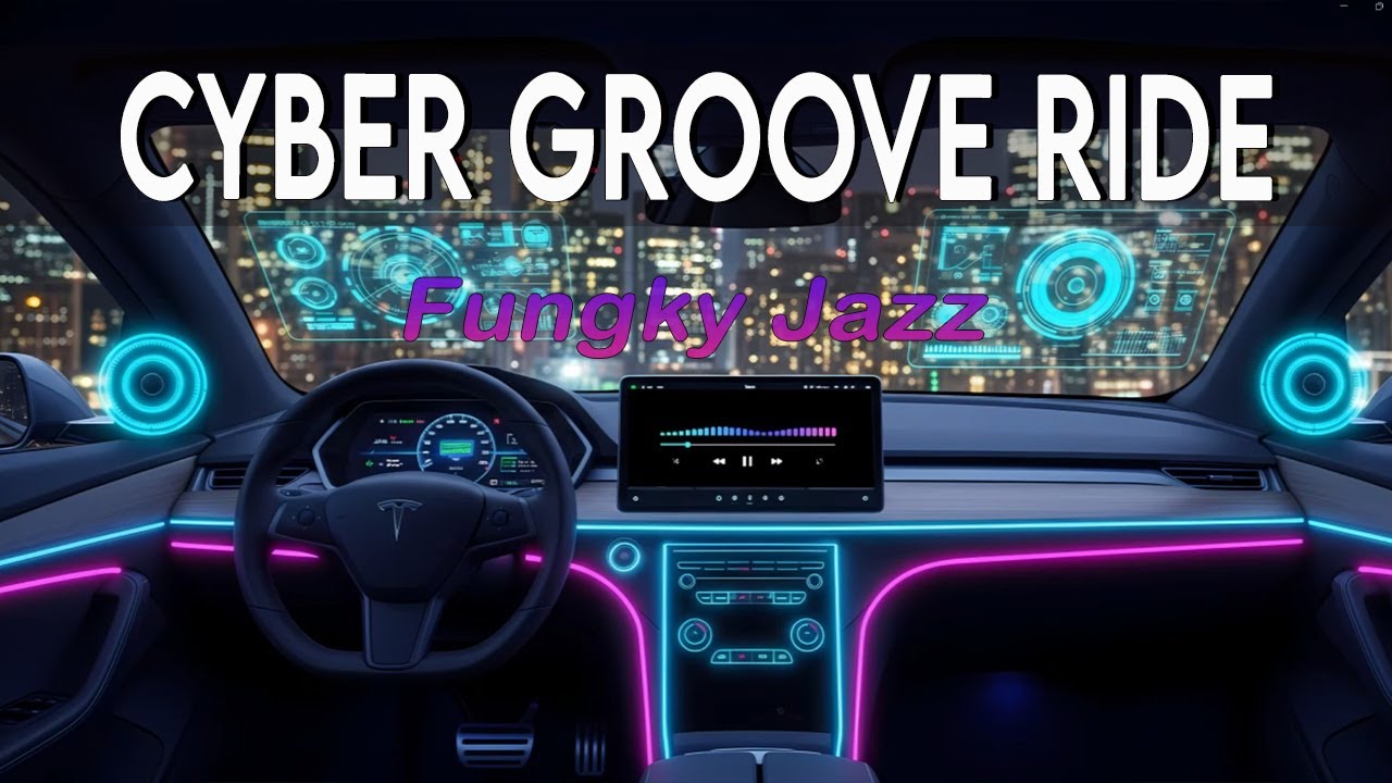 "Cyber Groove Ride 2026 — Funky Jazz Beats for Driving in the City Lights 🌆"✨