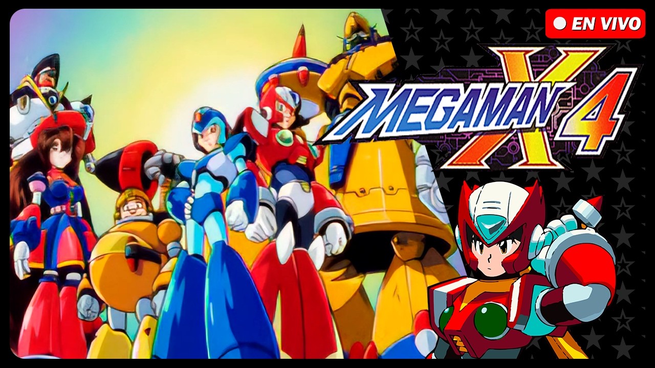 🔴🟣 Mega Man X4 | Ahora le toca a la rubiaaaaaa! 💥⭐