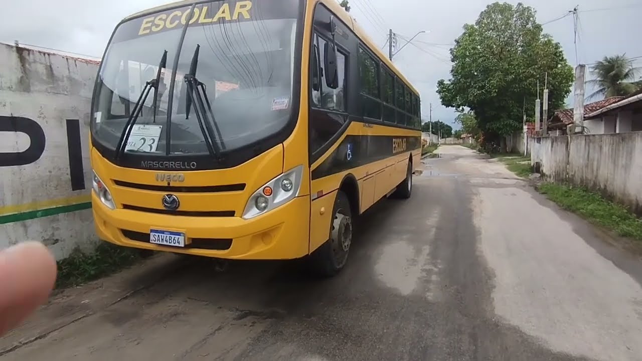 Acompanhando a rota do Mascarello Gran Midi 150s21 .