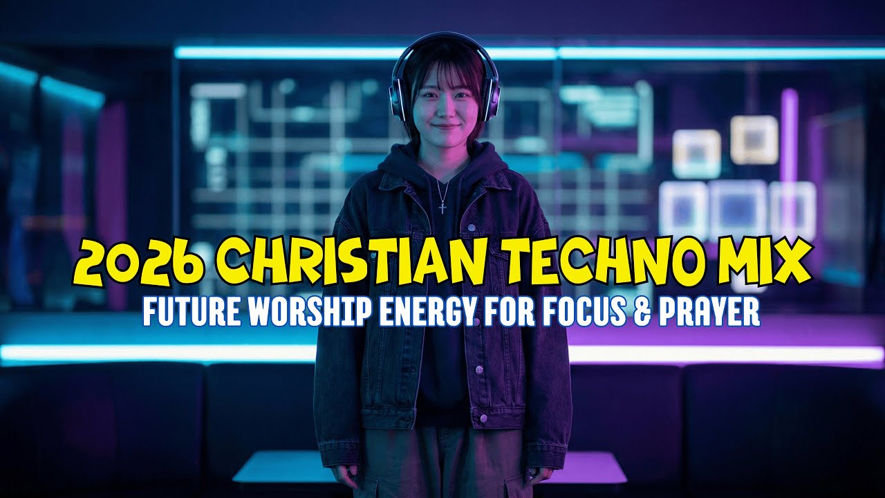 2026 Christian Techno Mix | 24/7 Future Worship Energy for Focus & Prayer
