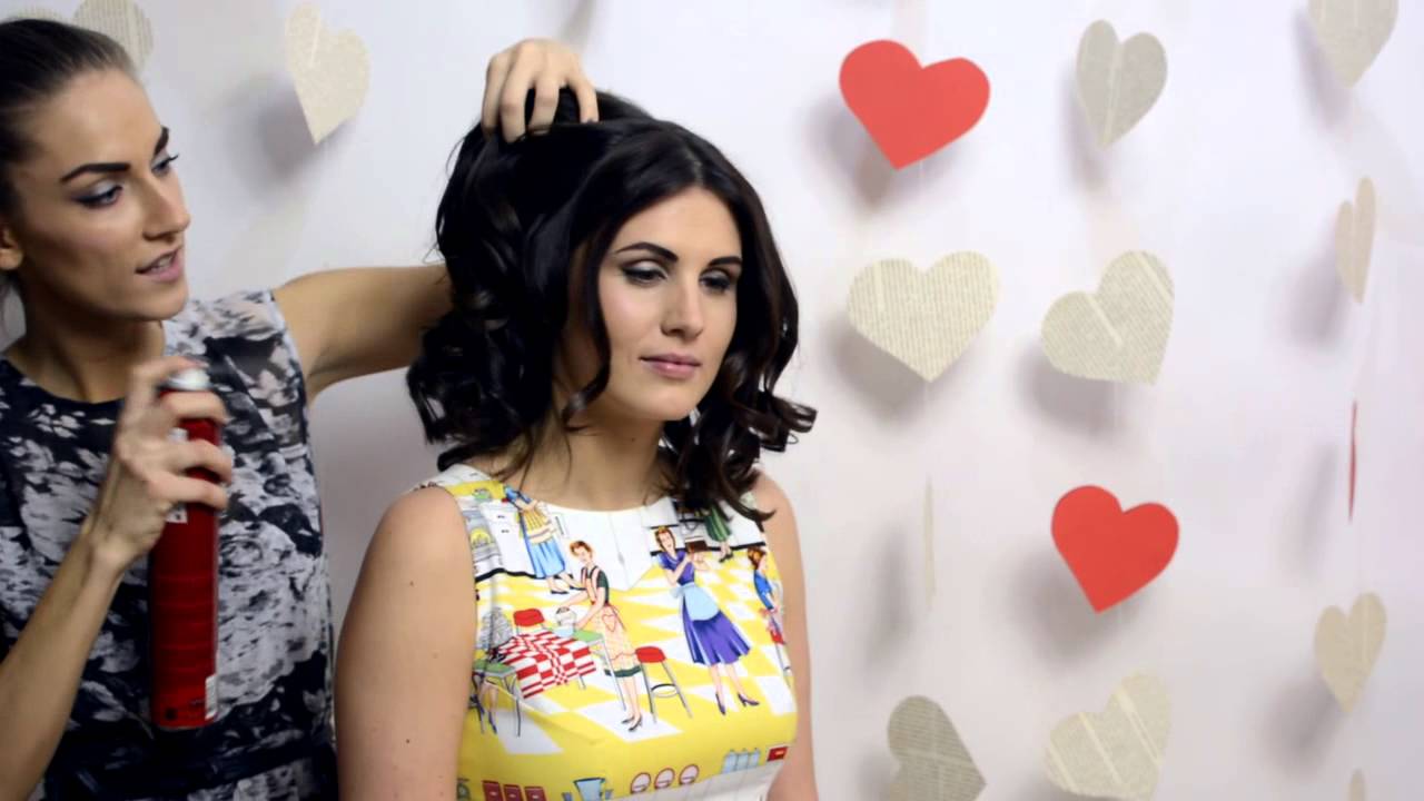 Vše o svatbě: videotutoriál retro účes a líčení z 50.let