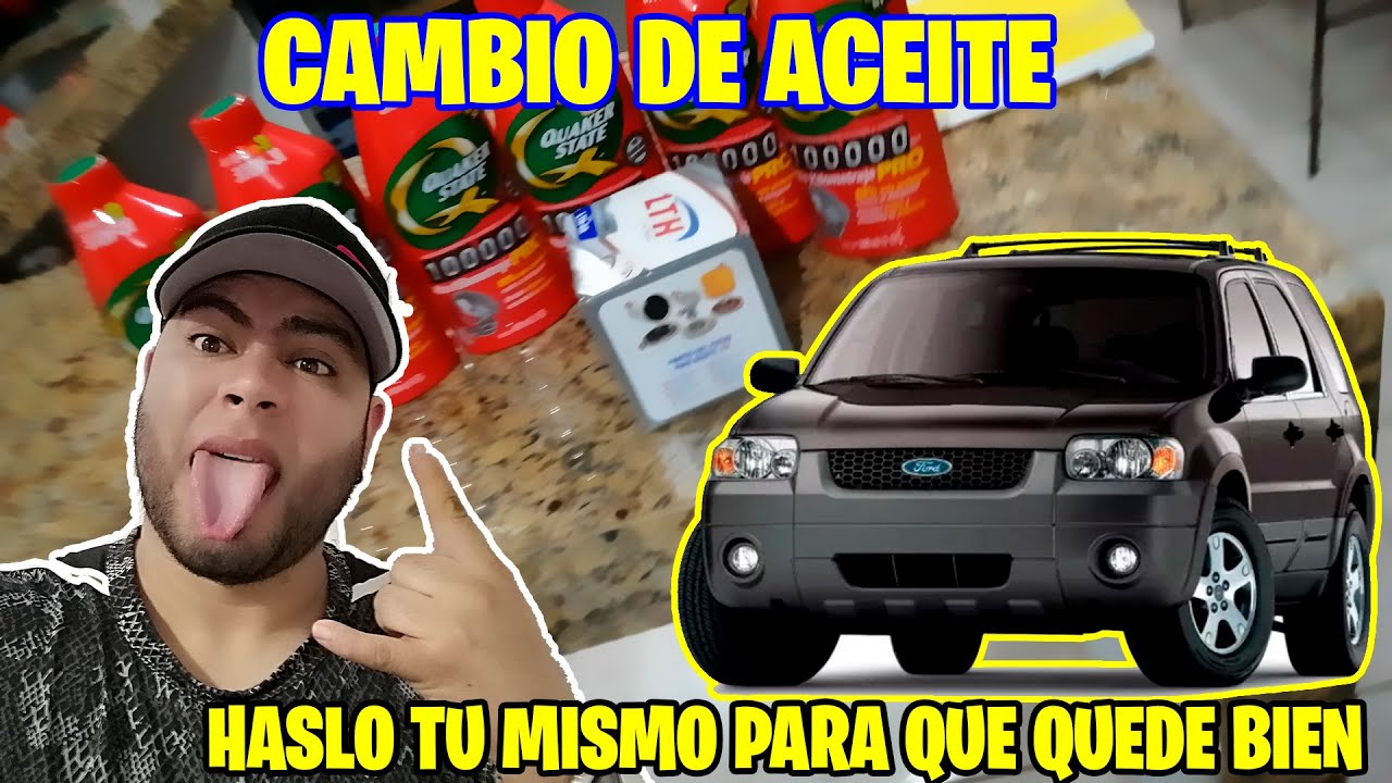 como hacer el cambio de aceite - APRENDE COMO CAMBIAR EL ACEITE DE TU CARRO camioneta guagua