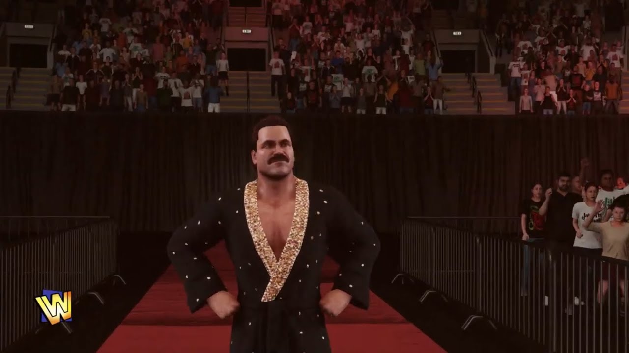 WWE 2K18 PS4 : Ravishing Rick Rude : Entrée.Enchainement De Coup.Coup Special.Finisher.OMG