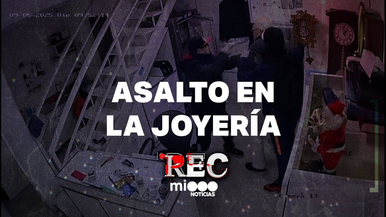 ASALTO EN LA JOYERÍA - ROBO EN LA PUERTA DEL KIOSCO - #REC