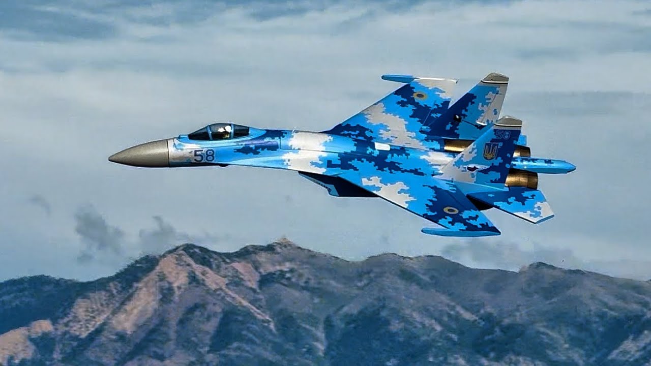 SU-27 Fly Fans INCREDIBLE twin 64mm EDF from Banana Hobby