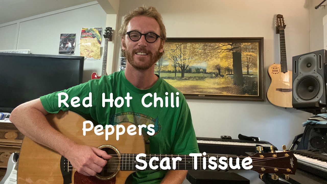 Red Hot Chili Peppers - Scar Tissue Guitar Lesson - All Sections + TAB
