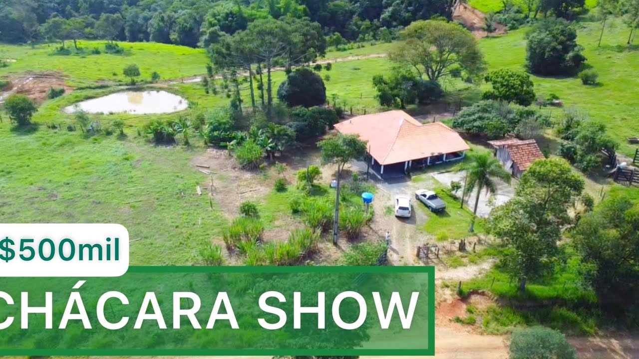 CHÁCARA SHOW (indisponível) POMAR - NATUREZA NORTE DO PARANÁ R$500mil