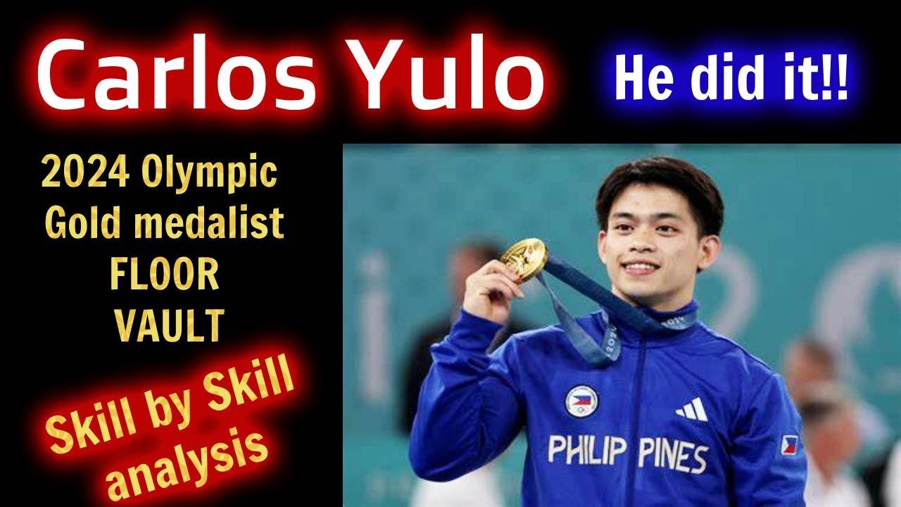 Карлос Юло — олимпийский чемпион 2024 года по опорному прыжку и вольным упражнениям. Подробный ан...