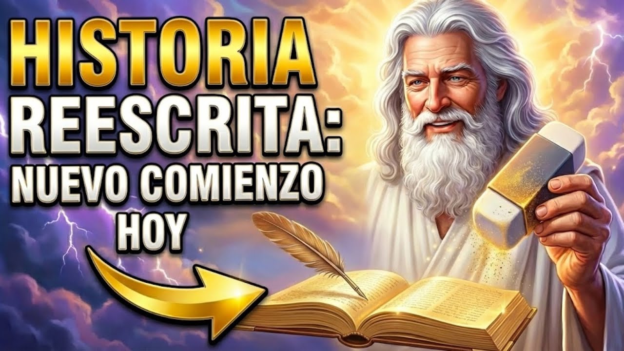 HISTORIA REESCRITA: Dios borró tu pasado y decretó un nuevo comienzo hoy