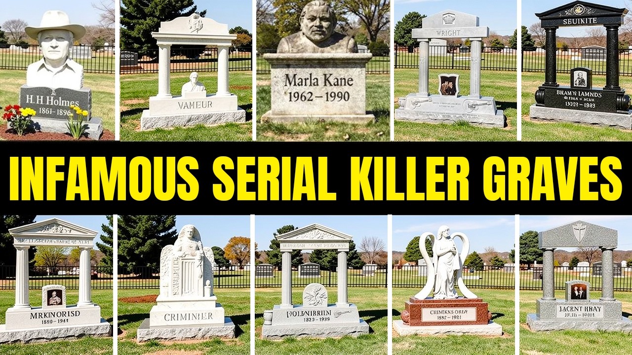 Graves of America's Most Wanted Serial Killers