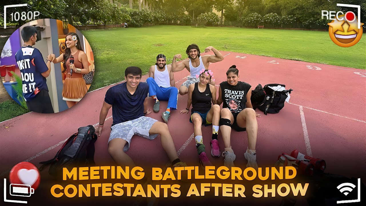 Meeting Battleground Contestants After Show🔥