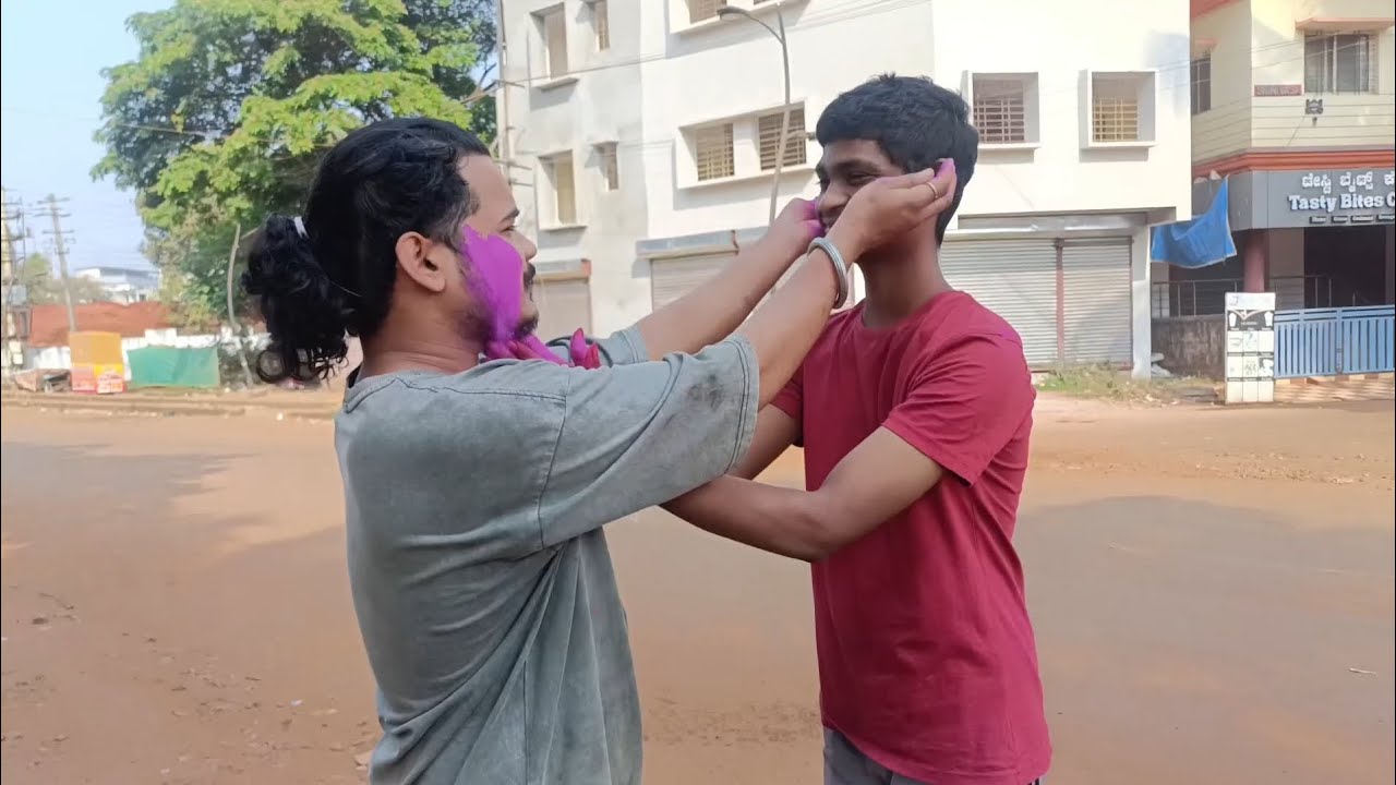 Holi ke din ☺️😁