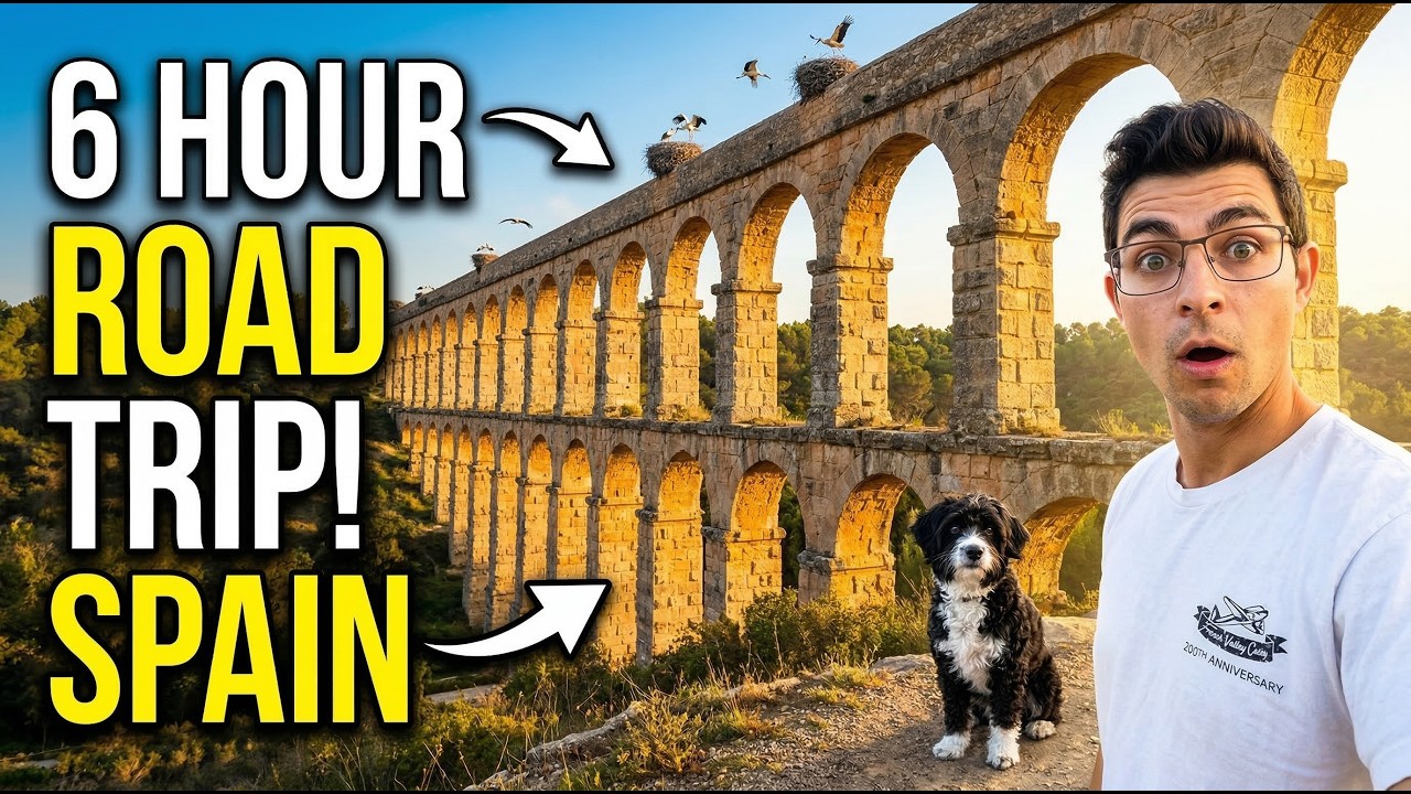 Exploring Roman Spain With My Dog | Mérida Aqueduct & Andalucía Road Trip