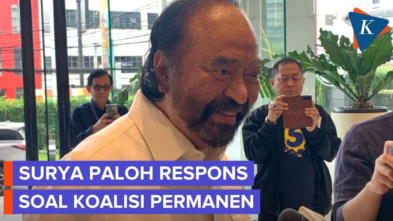 Surya Paloh soal Koalisi Permanen: Boleh Saja yang Penting Jangan Saling Hujat