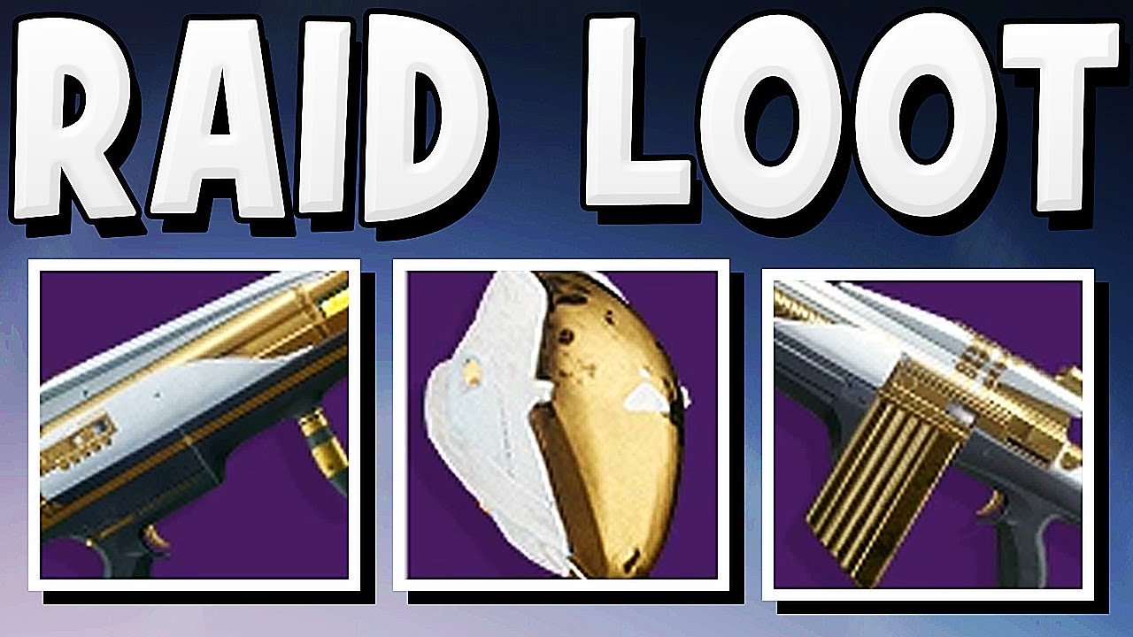 Destiny 2 - FINAL BOSS RAID LOOT !!