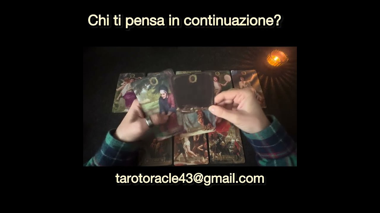 🔥💔 Ti ha in testa 24 su 24‼️Chi &egrave;?! #TarotOracle #tarocchi #Taronlinelettura #pickacard