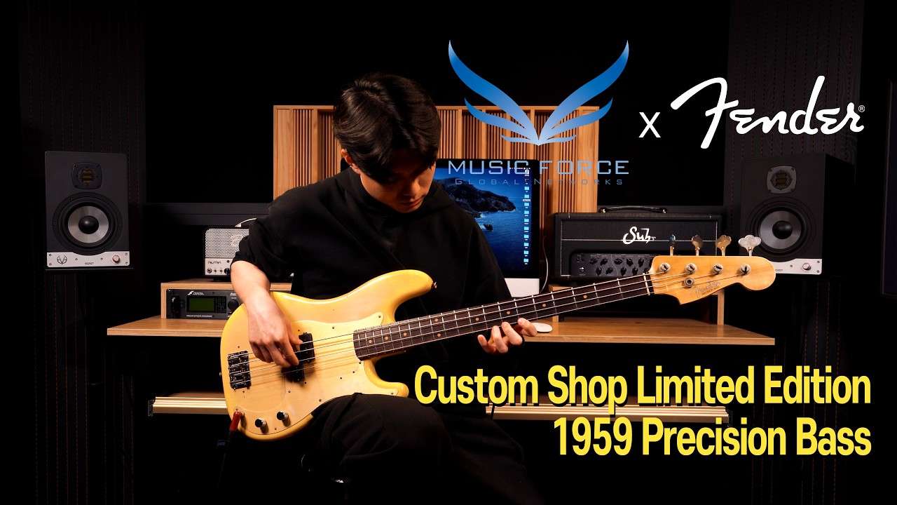 조건희 (Nathan) - Fender CS Limited Edition 1959 Precision Bass Journeyman Relic-Natural Blonde Demo