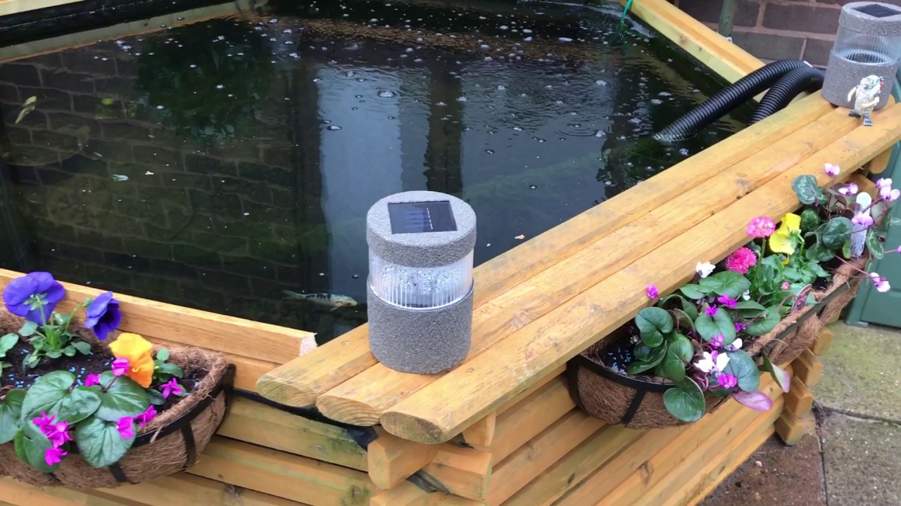 My Norlog 400 gallon pond