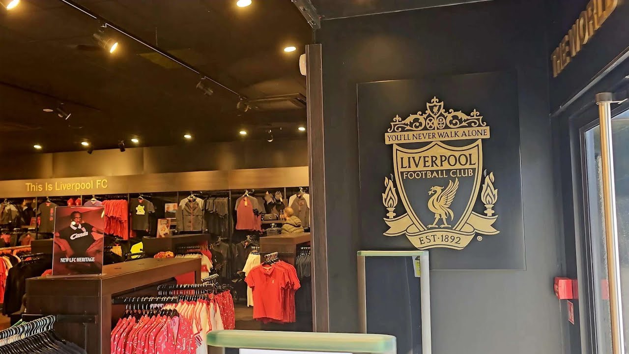 Visiting Liverpool Official Club Store On Match Day!
