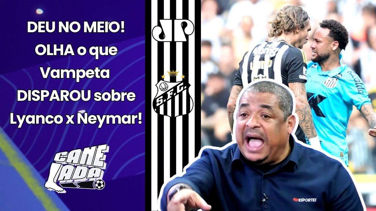 "ELE PIPOCOU PRO NEYMAR!!! POR%@..." Vampeta DISPARA e faz DESABAFO após Atlético-MG x Santos!