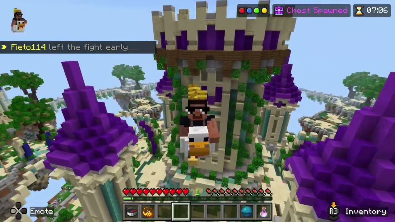 Hive Minecraft but i play skywars