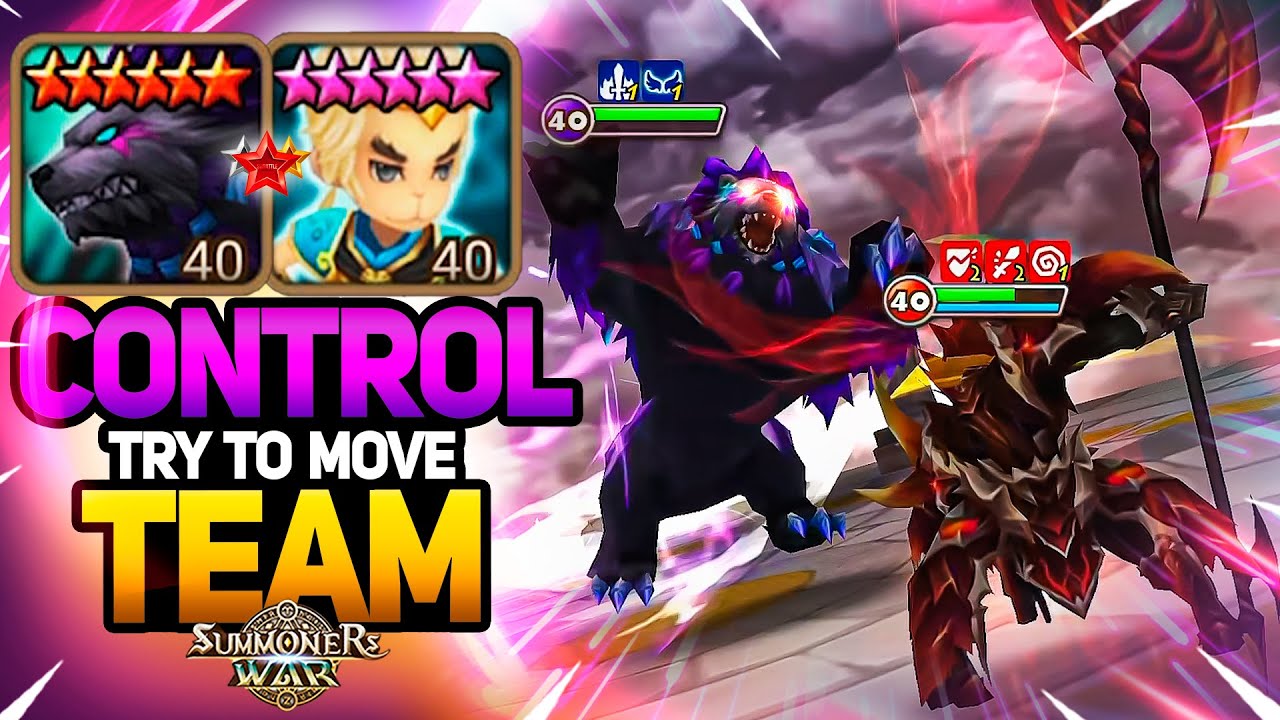 FULL CONTROL КОМАНДА с ГОРГО и его Друзьями - Summoners War