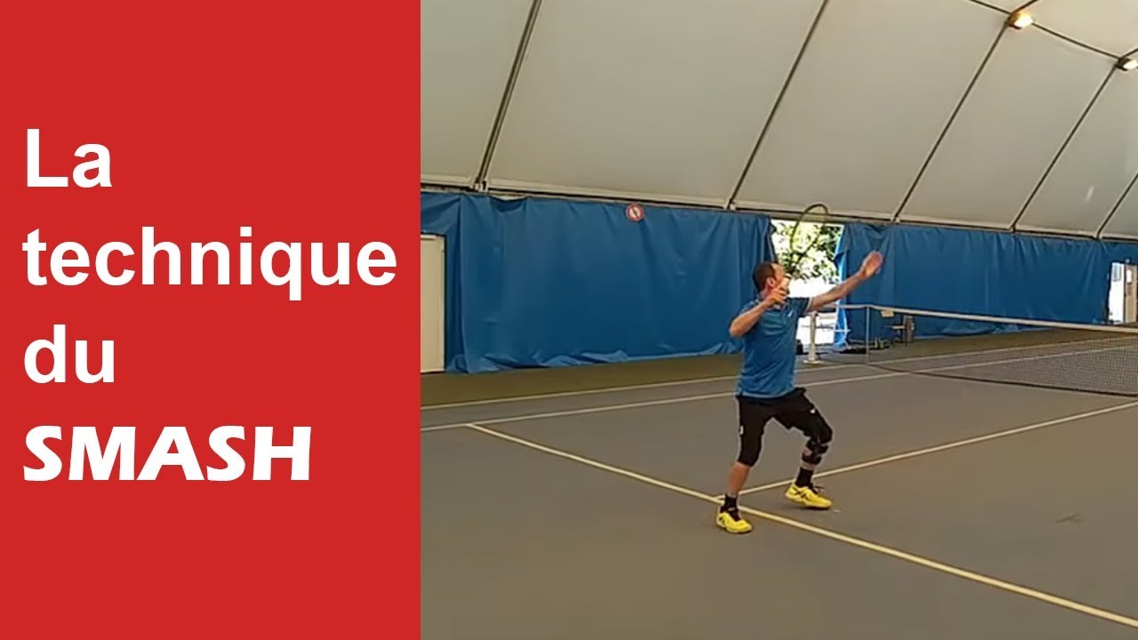 La technique du smash au tennis