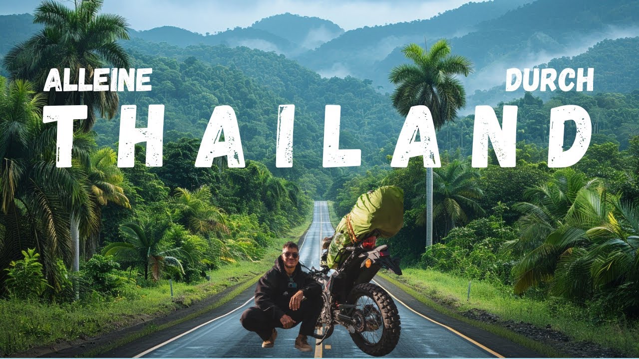 Lost in Thailands Dschungel. Meine Motorradreise mit der Honda CF300