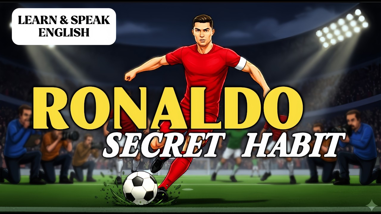 Ronaldo’s 1 Habit That Made Him Legendary | ICONIC TALES 