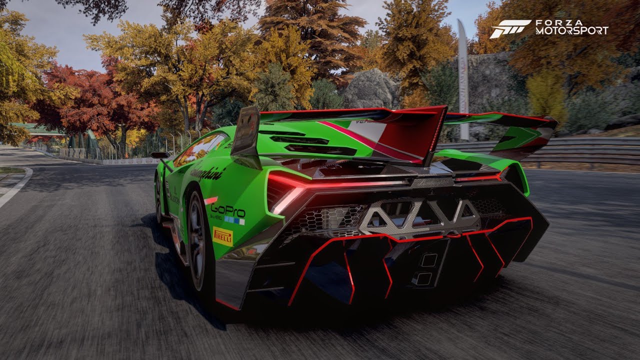 Experience Speed: Lamborghini Veneno in Forza Motorsport 8