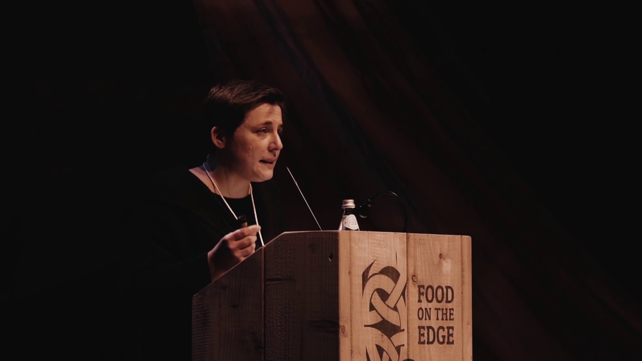 Antonina Klugmann speaks at Food on the Edge 2016
