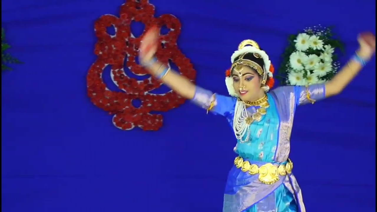 Gajavadana beaduvea kuchipudi Vinayaka Kautvam.present by sambasivarao student p.hyanya reddy