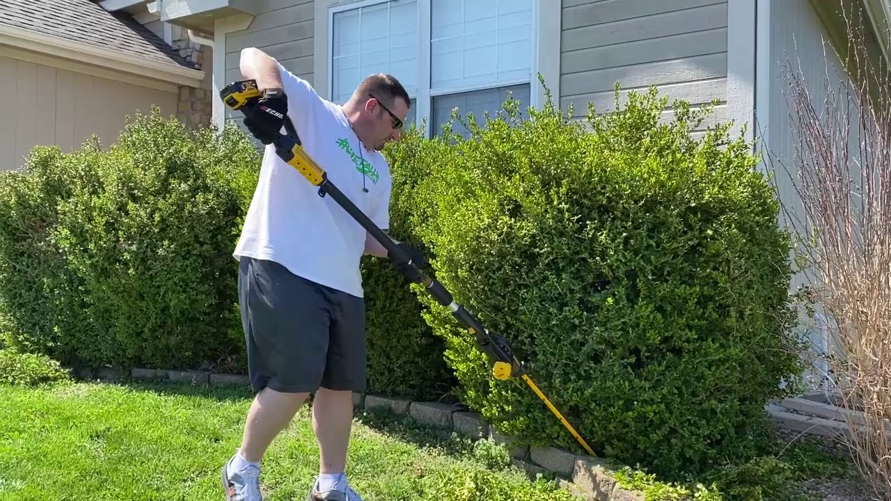 Dewalt 20V Pole Hedge Trimmer DCPH820B