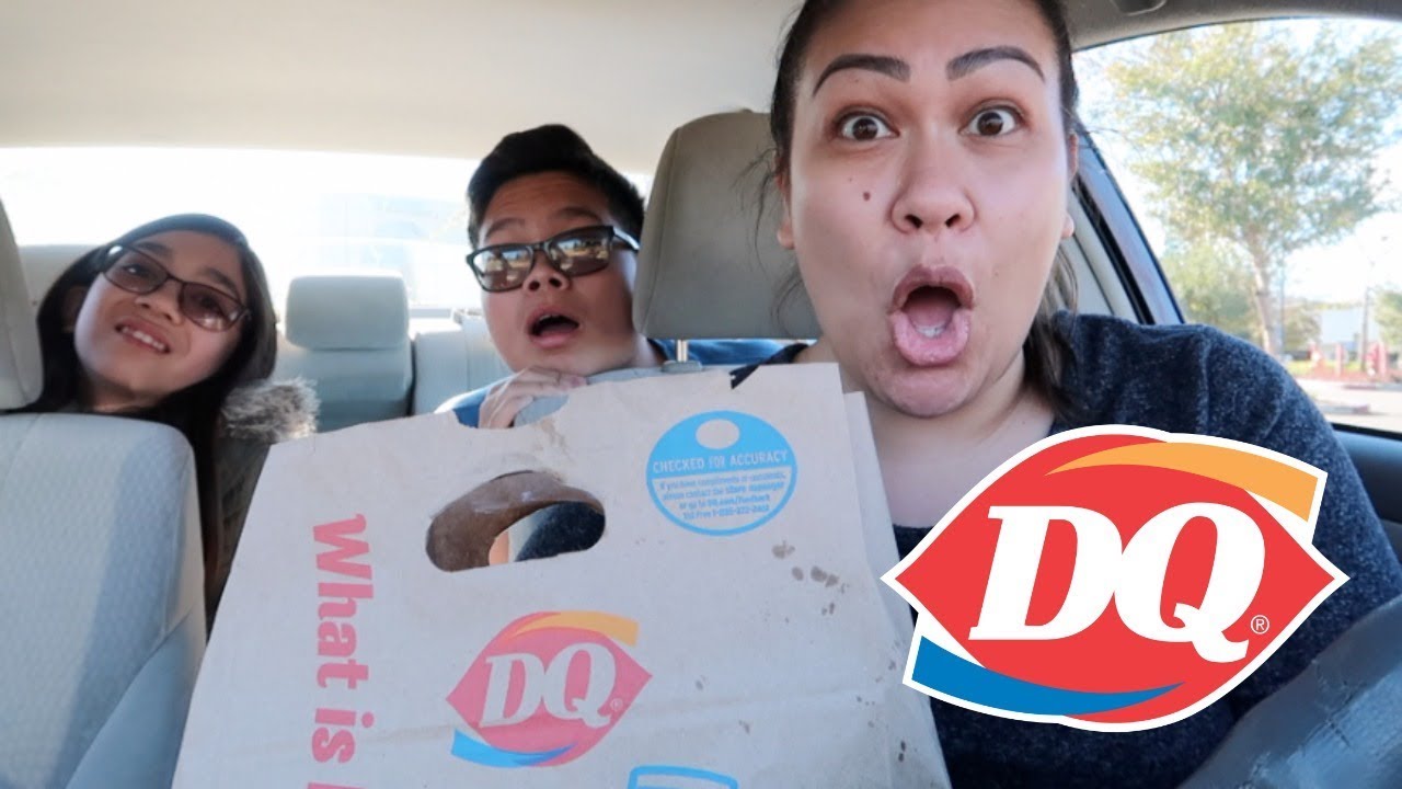 DAIRY QUEEN | MUKBANG (ШОУ С ПОЕДАНИЕМ)