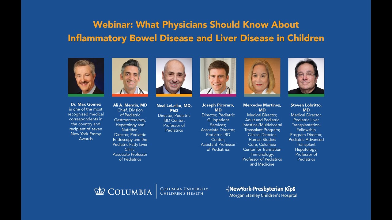 What Physicians Should Know About Inflammatory Bowel Disease and Liver Disease in Children