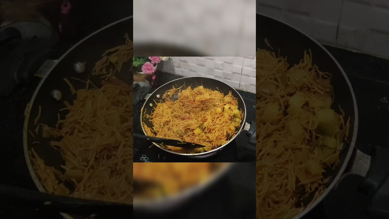 Vegetable Seviyan Pulao Recipe | Namkeen Jave #shorts #youtubeshorts #ytshorts #food #viral #seviyan