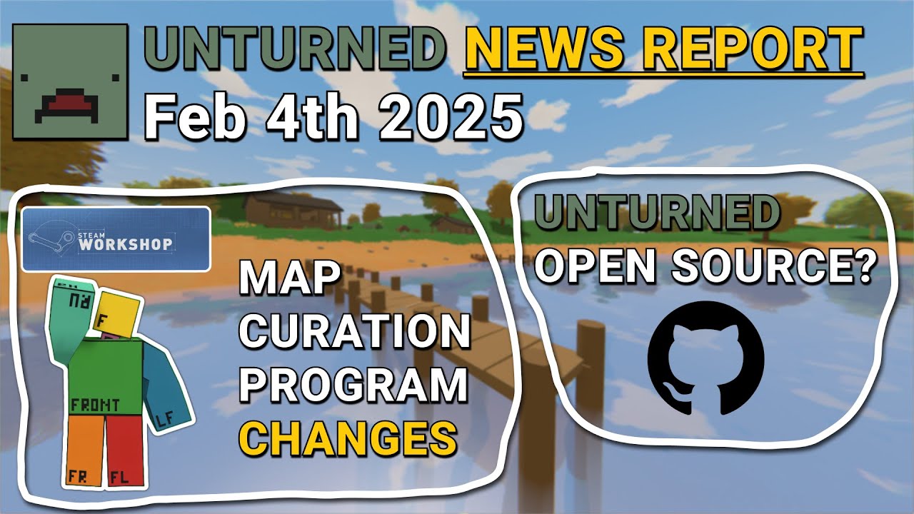 BIG Changes to Unturned Curated Maps + Source Code News