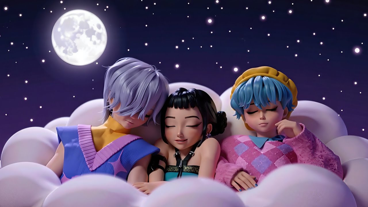 Drift to SLEEP QUICKLY with Zoey, Baby Saja's Magic Piano!