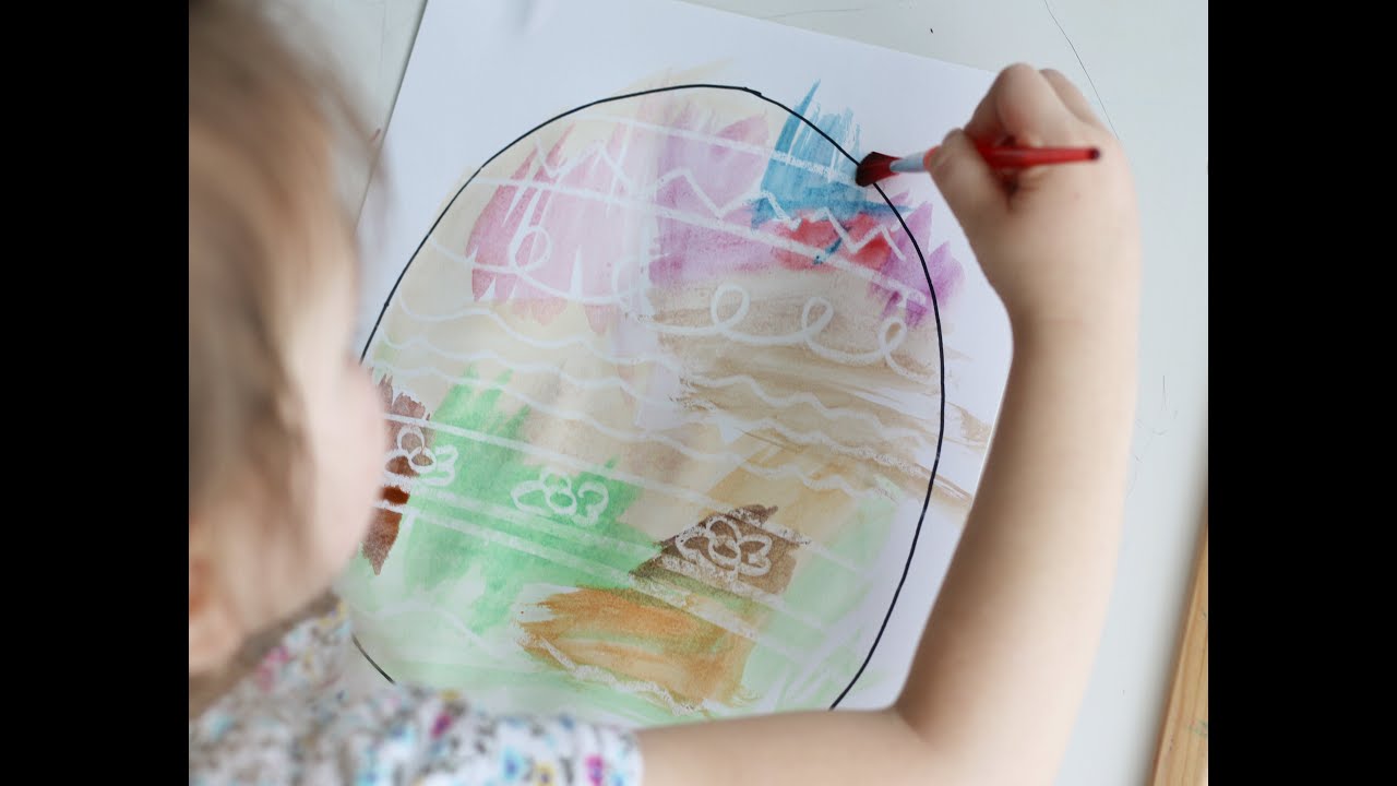 Secret Easter Egg Art | Fun Spring Craft
