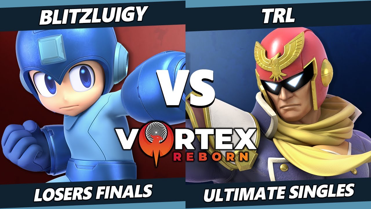 Vortex Legends 5 Losers Finals - BlitzLuigy (Mega Man) Vs. TRL (Captain Falcon, Palutena) SSBU