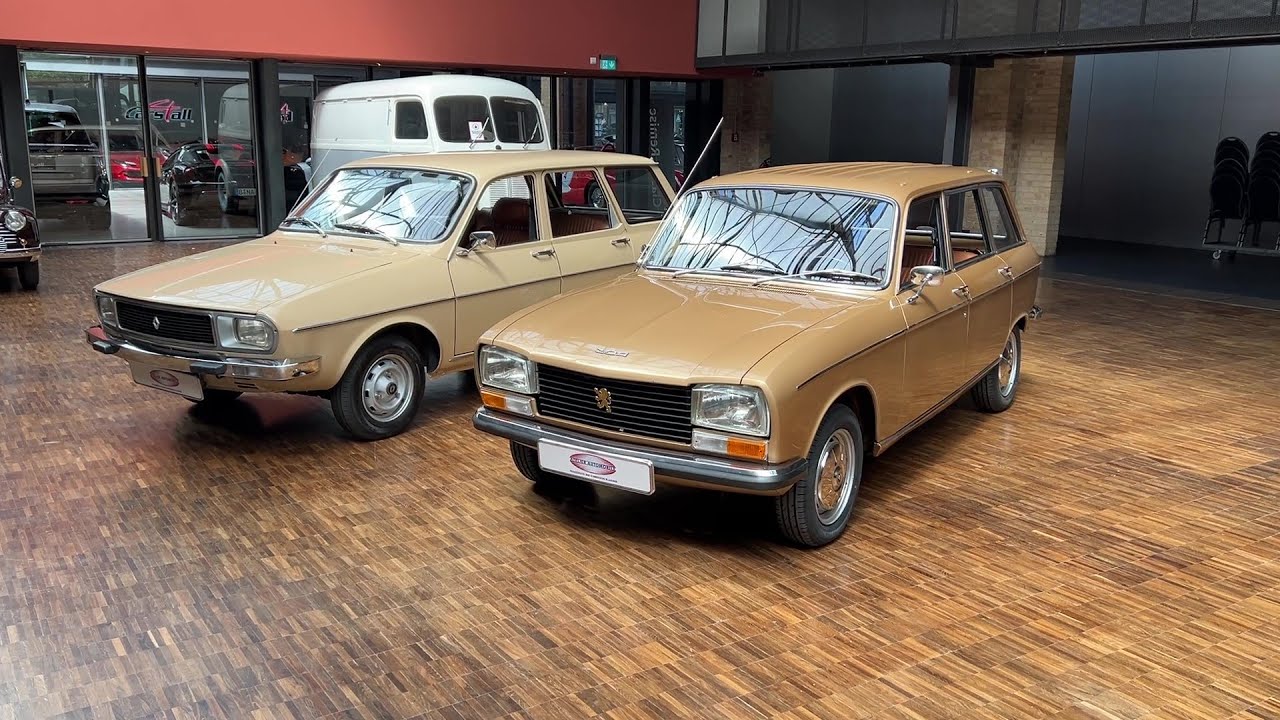 Vergleich Peugeot 304 SL Break   Renault 12 TL Variable