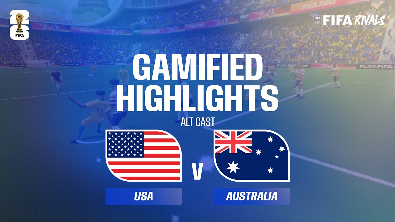 Alt Cast Highlights: USA v Australia | FIFA World Cup 2026&trade;