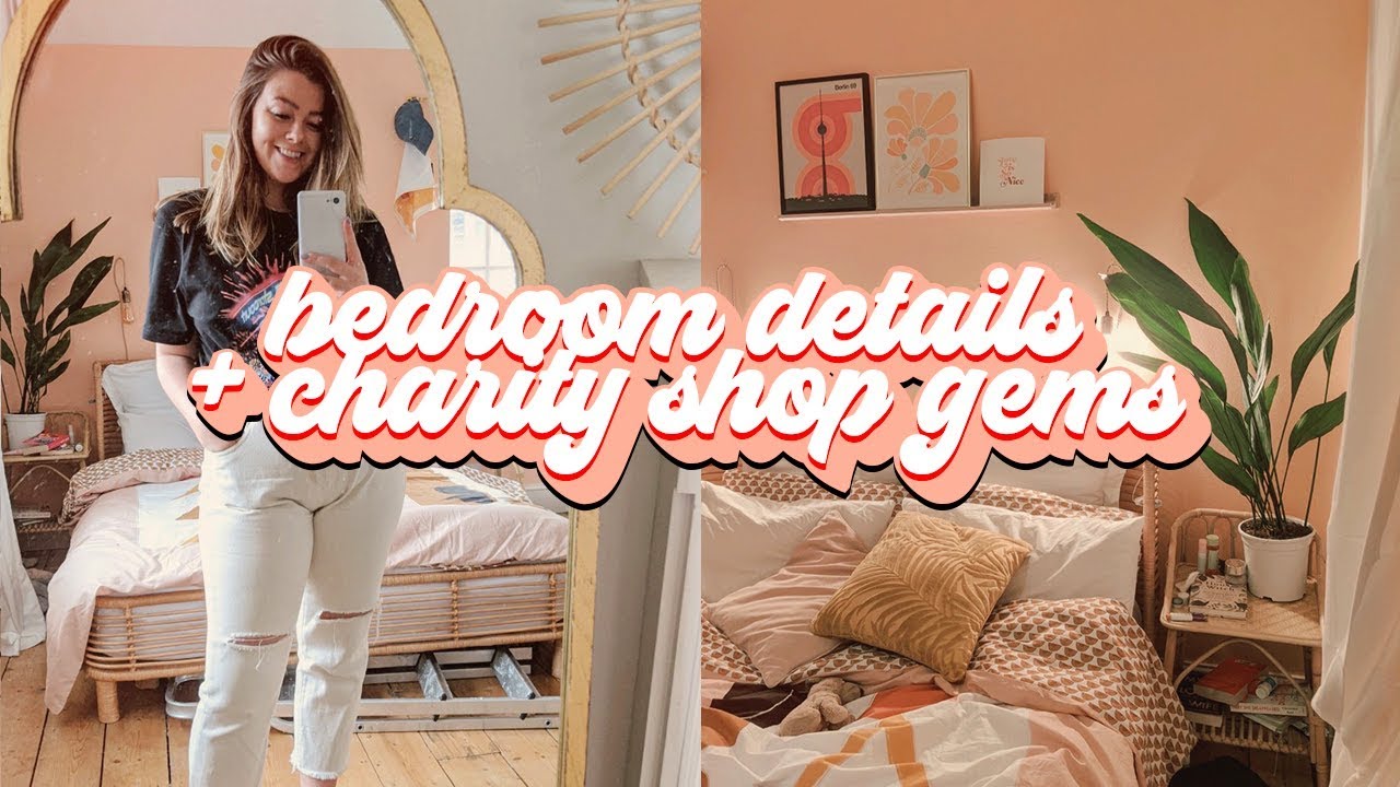 MOVING VLOG 9 - CUTE BEDROOM DETAILS + CHARITY SHOP GEMS | LUCY WOOD