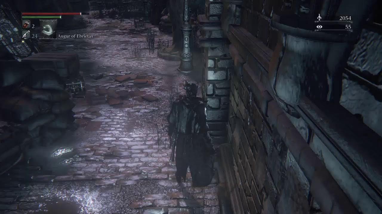Bloodborne Night preparation for holy Fighting