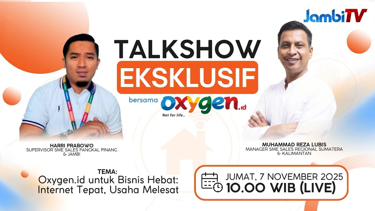 TALKSHOW EKSKLUSIF BERSAMA OXYGEN.ID