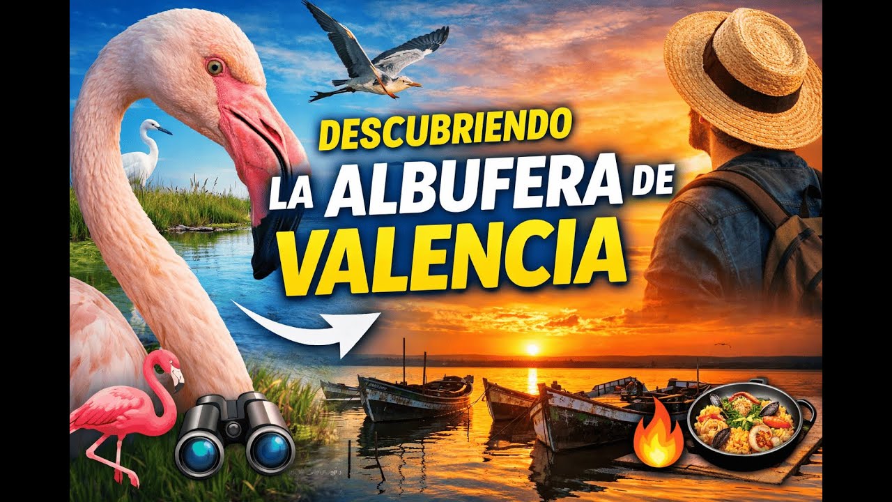 No sabía que esto existía en Valencia 🦩🌅 | La Albufera más salvaje y mediterránea