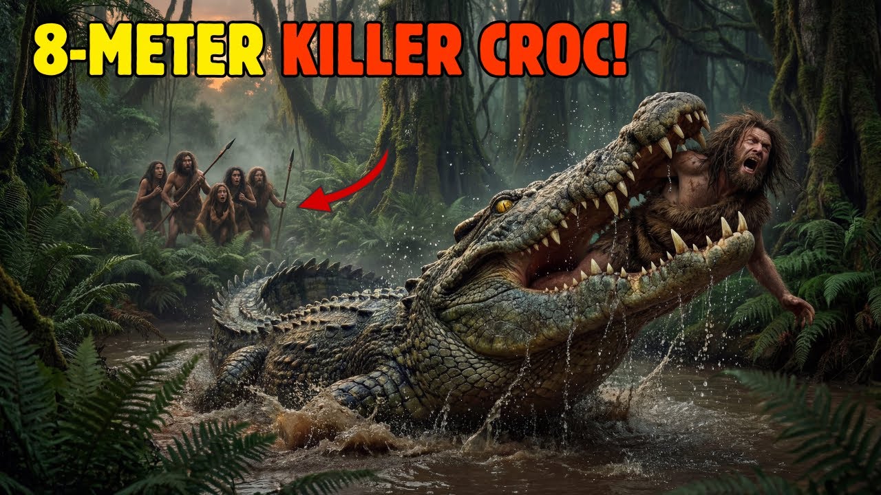 The 8-Meter Crocodile That ATE Our Ancestors Whole