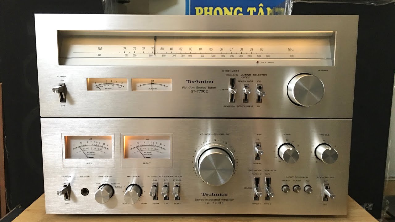 💫 Combo Technics 7700ii hàng nhật đẹp keng vs zin giá 5tr 