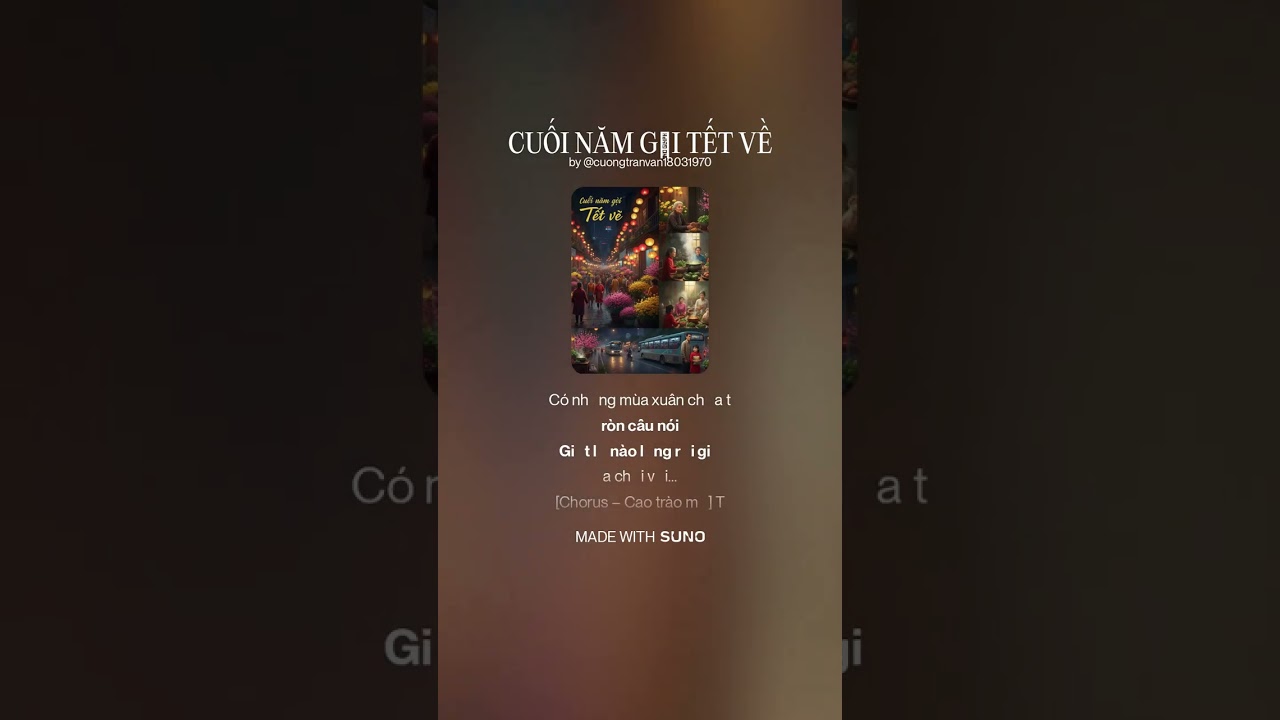 CUỐI NĂM GỌI TẾT VỀ